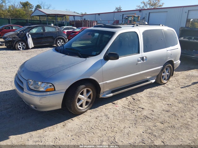 46299954 :رقم المزاد ، 4N2ZN17TX2D807567 vin ، 2002 Nissan Quest Gle مزاد بيع