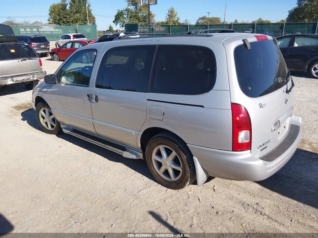 46299954 :رقم المزاد ، 4N2ZN17TX2D807567 vin ، 2002 Nissan Quest Gle مزاد بيع