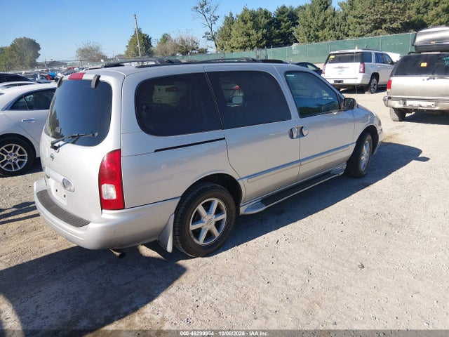 46299954 :رقم المزاد ، 4N2ZN17TX2D807567 vin ، 2002 Nissan Quest Gle مزاد بيع