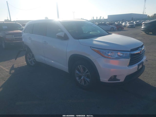 Aukcja sprzedaży 2015 Toyota Highlander Xle V6, vin: 5TDKKRFH4FS074659, numer aukcji: 46300065