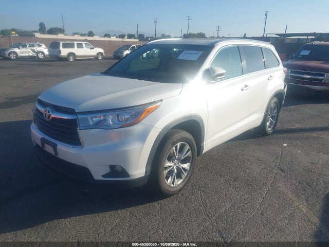 2015 Toyota Highlander Xle V6 მანქანა იყიდება აუქციონზე, vin: 5TDKKRFH4FS074659, აუქციონის ნომერი: 46300065