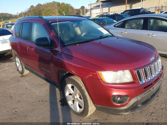 2012 Jeep Compass Sport მანქანა იყიდება აუქციონზე, vin: 1C4NJDBB1CD655709, აუქციონის ნომერი: 46300144