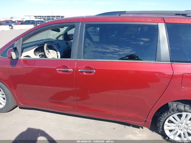 46300155 :رقم المزاد ، 5TDYK3DC3ES509622 vin ، 2014 Toyota Sienna Xle V6 8 Passenger مزاد بيع