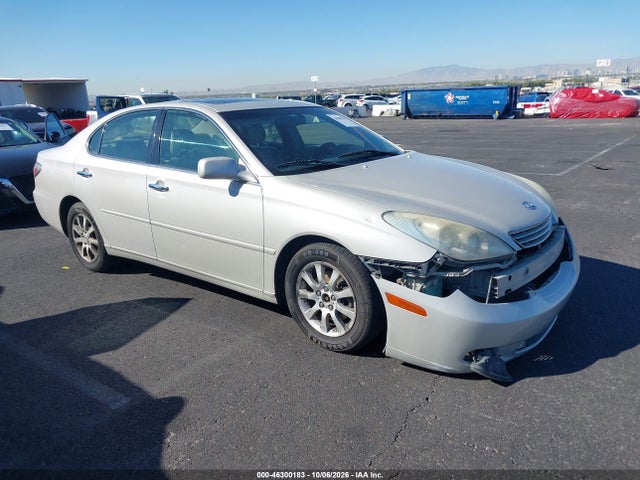 2004 Lexus Es 330 მანქანა იყიდება აუქციონზე, vin: JTHBA30G145022777, აუქციონის ნომერი: 46300183