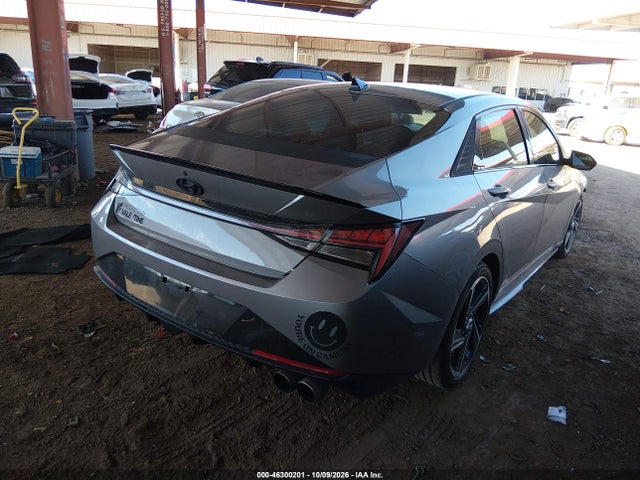 Продаж на аукціоні авто 2022 Hyundai Elantra N Line, vin: KMHLR4AFXNU228628, номер лоту: 46300201