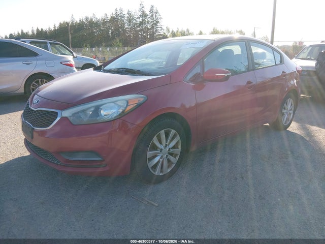 KIA FORTE LX 2014 KNAFX4A66E5073607 Image 2