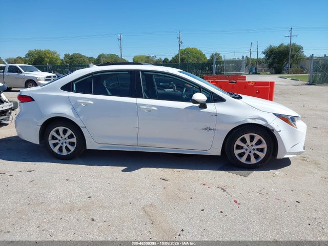 2025 Toyota Corolla Le მანქანა იყიდება აუქციონზე, vin: 5YFB4MDE4SP308257, აუქციონის ნომერი: 46300395