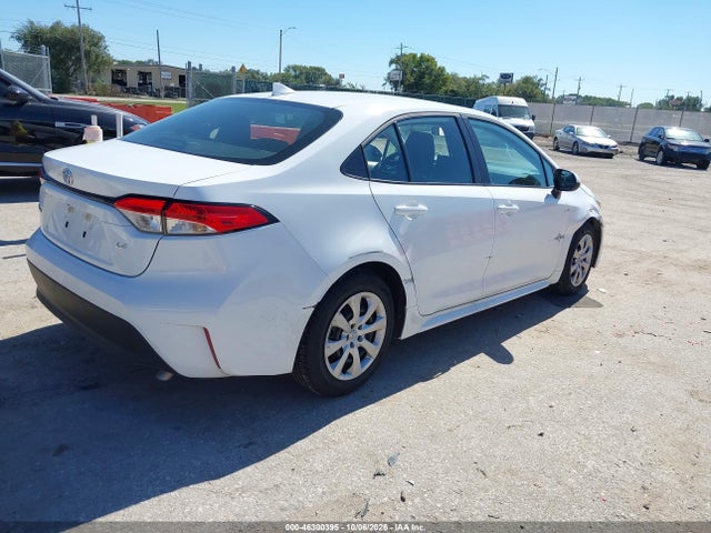 2025 Toyota Corolla Le მანქანა იყიდება აუქციონზე, vin: 5YFB4MDE4SP308257, აუქციონის ნომერი: 46300395