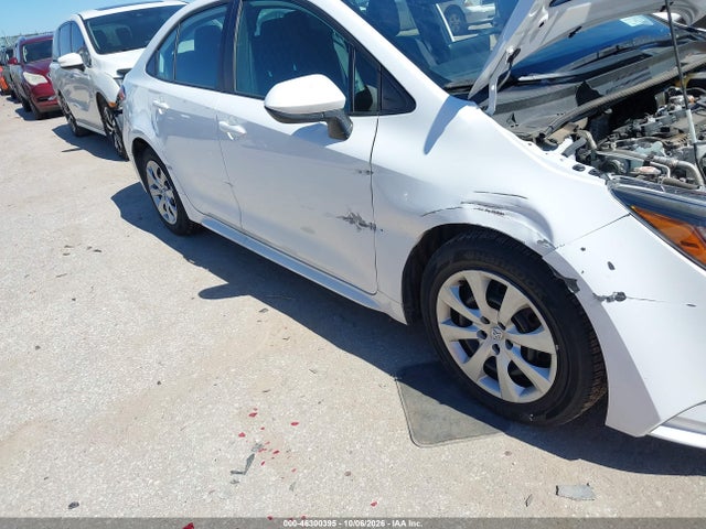 2025 Toyota Corolla Le მანქანა იყიდება აუქციონზე, vin: 5YFB4MDE4SP308257, აუქციონის ნომერი: 46300395