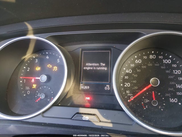 2019 Volkswagen Tiguan 2.0t Se/2.0t Sel/2.0t Sel R-line/2.0t Sel R-line Black მანქანა იყიდება აუქციონზე, vin: 3VV2B7AXXKM072171, აუქციონის ნომერი: 46300406