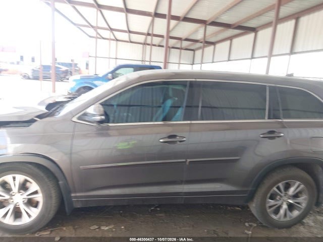46300437 :رقم المزاد ، 5TDZKRFH6ES011592 vin ، 2014 Toyota Highlander Le Plus V6 مزاد بيع