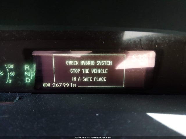 2013 Toyota Prius Three მანქანა იყიდება აუქციონზე, vin: JTDKN3DU1D5590131, აუქციონის ნომერი: 46300514