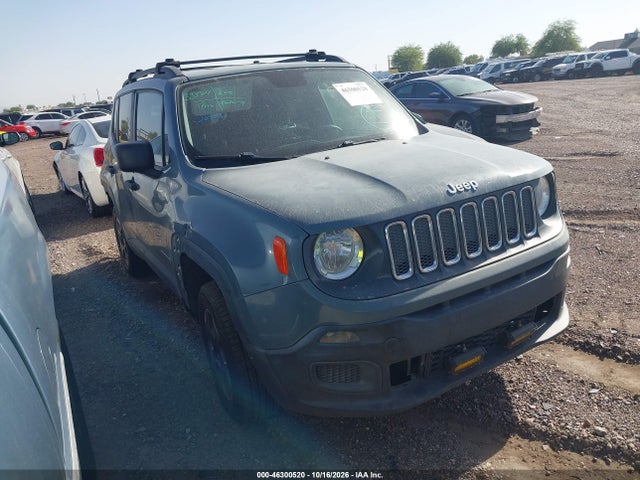 46300520 :رقم المزاد ، ZACCJBAB1HPE69514 vin ، 2017 Jeep Renegade Sport 4x4 مزاد بيع