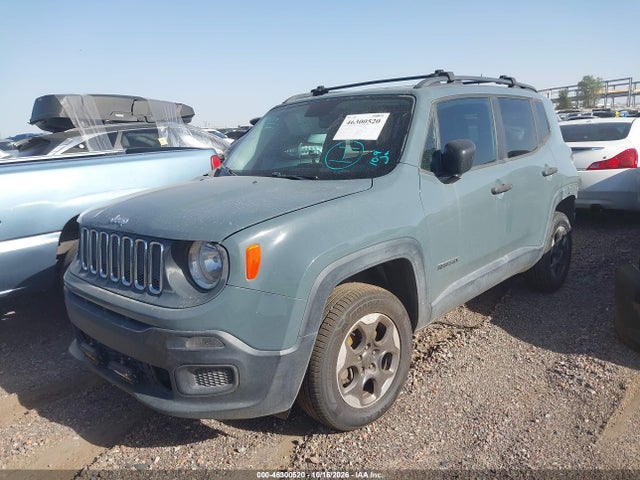 Продажа на аукционе авто 2017 Jeep Renegade Sport 4x4, vin: ZACCJBAB1HPE69514, номер лота: 46300520