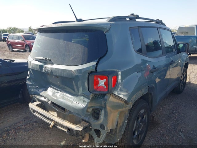Продажа на аукционе авто 2017 Jeep Renegade Sport 4x4, vin: ZACCJBAB1HPE69514, номер лота: 46300520