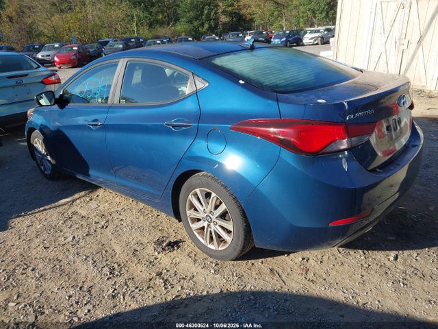 Продажа на аукционе авто 2016 Hyundai Elantra Se, vin: KMHDH4AE2GU502227, номер лота: 46300524