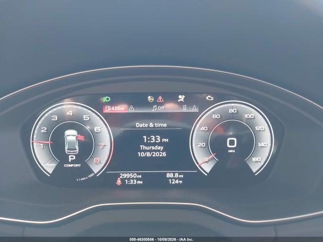 46300586 :رقم المزاد ، WA1EAAFY2P2140971 vin ، 2023 Audi Q5 Premium Plus 45 Tfsi S Line Quattro مزاد بيع