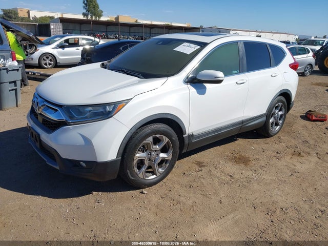 Продаж на аукціоні авто 2019 Honda Cr-v Ex-l, vin: 5J6RW1H88KA040226, номер лоту: 46300615