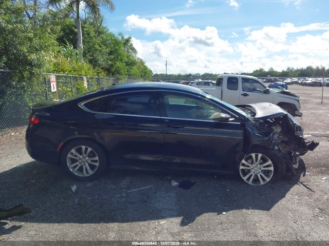 2015 Chrysler 200 Limited მანქანა იყიდება აუქციონზე, vin: 1C3CCCAB7FN608507, აუქციონის ნომერი: 46300640