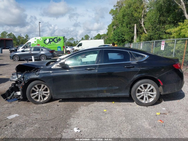 2015 Chrysler 200 Limited მანქანა იყიდება აუქციონზე, vin: 1C3CCCAB7FN608507, აუქციონის ნომერი: 46300640