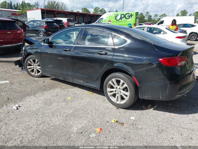 2015 Chrysler 200 Limited მანქანა იყიდება აუქციონზე, vin: 1C3CCCAB7FN608507, აუქციონის ნომერი: 46300640