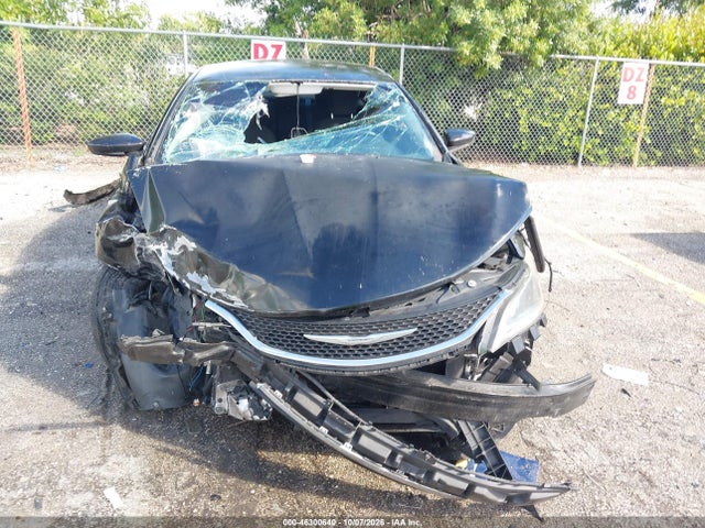 2015 Chrysler 200 Limited მანქანა იყიდება აუქციონზე, vin: 1C3CCCAB7FN608507, აუქციონის ნომერი: 46300640