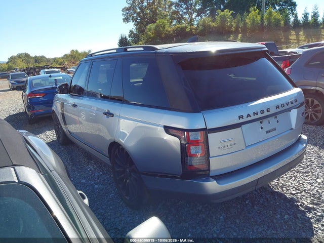 Продажа на аукционе авто 2017 Land Rover Range Rover 5.0l V8 Supercharged, vin: SALGS5FE9HA329772, номер лота: 46300919