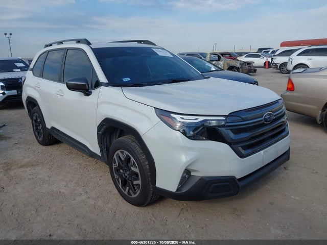 2025 Subaru Forester Premium მანქანა იყიდება აუქციონზე, vin: JF2SLDDC6SH573406, აუქციონის ნომერი: 46301225