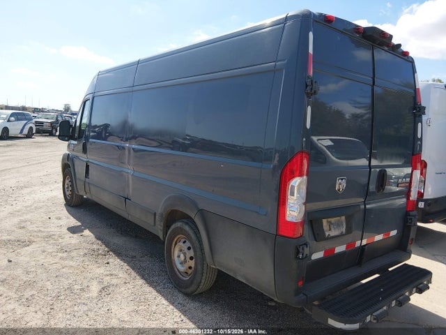 2021 Ram Promaster 3500 Cargo Van High Roof 159 Wb Ext მანქანა იყიდება აუქციონზე, vin: 3C6MRVJG9ME556201, აუქციონის ნომერი: 46301232