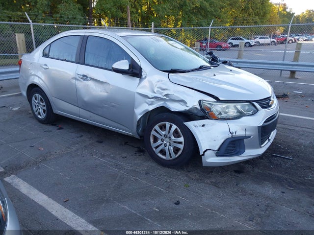 Продажа на аукционе авто 2017 Chevrolet Sonic Ls Auto, vin: 1G1JB5SH2H4155984, номер лота: 46301284