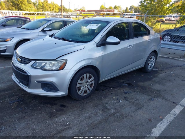 Продаж на аукціоні авто 2017 Chevrolet Sonic Ls Auto, vin: 1G1JB5SH2H4155984, номер лоту: 46301284