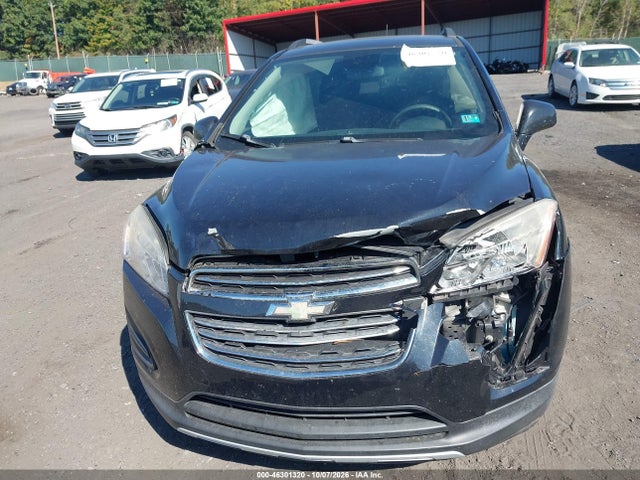 Продажа на аукционе авто 2016 Chevrolet Trax Lt, vin: KL7CJPSB0GB635698, номер лота: 46301320