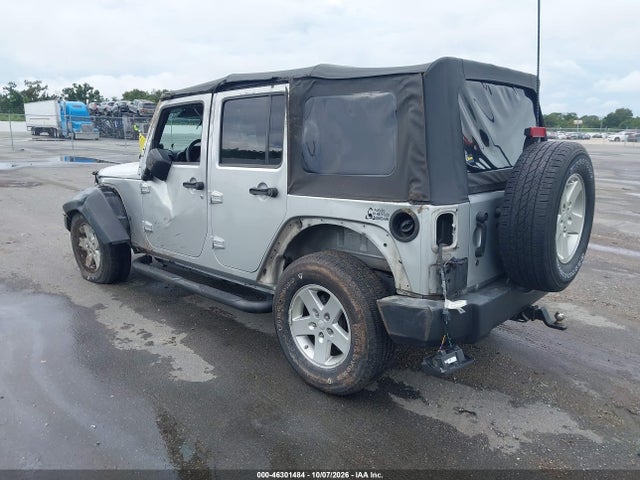 2008 Jeep Wrangler Unlimited X მანქანა იყიდება აუქციონზე, vin: 1J4GB39178L515037, აუქციონის ნომერი: 46301484