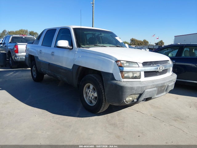Продажа на аукционе авто 2002 Chevrolet Avalanche 1500, vin: 3GNEC13T52G104532, номер лота: 46301485