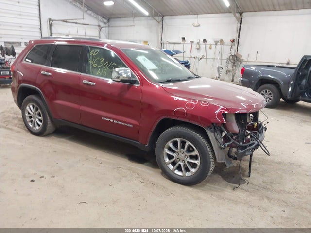 Продаж на аукціоні авто 2015 Jeep Grand Cherokee Limited, vin: 1C4RJFBG2FC692030, номер лоту: 46301534