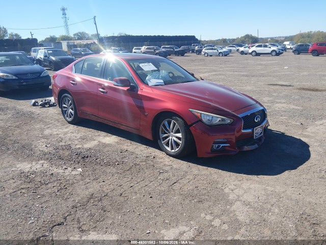 Продаж на аукціоні авто 2014 Infiniti Q50 Premium, vin: JN1BV7ARXEM690441, номер лоту: 46301582