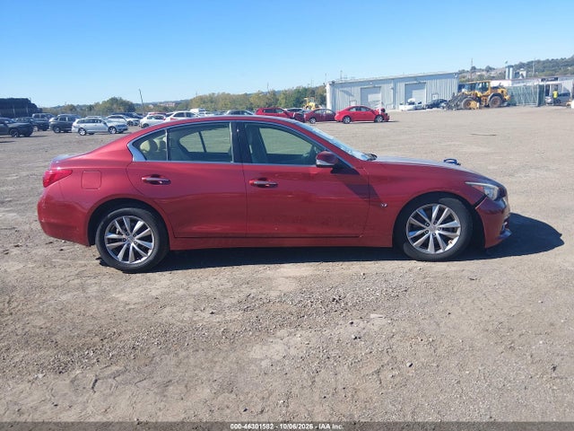 Продаж на аукціоні авто 2014 Infiniti Q50 Premium, vin: JN1BV7ARXEM690441, номер лоту: 46301582