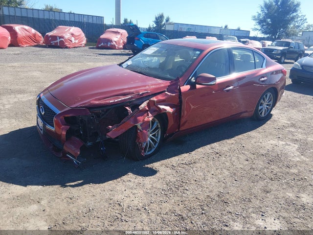 Продаж на аукціоні авто 2014 Infiniti Q50 Premium, vin: JN1BV7ARXEM690441, номер лоту: 46301582
