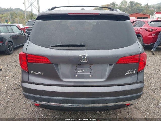 46301663 :رقم المزاد ، 5FNYF6H08GB062279 vin ، 2016 Honda Pilot Elite مزاد بيع