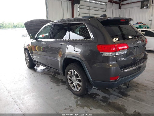 2015 Jeep Grand Cherokee Limited მანქანა იყიდება აუქციონზე, vin: 1C4RJEBG8FC231926, აუქციონის ნომერი: 46301963