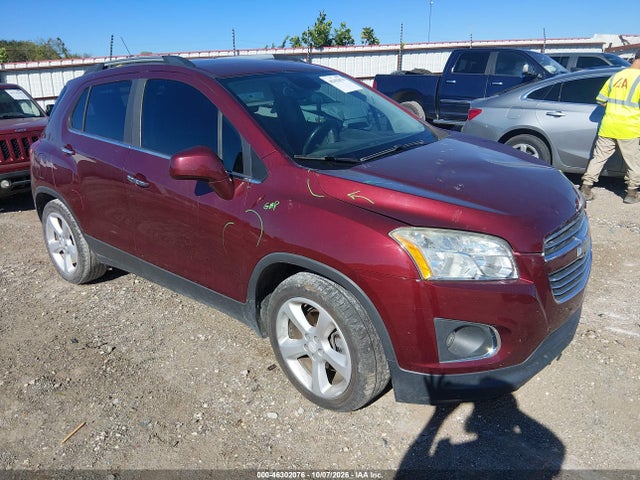 Продаж на аукціоні авто 2016 Chevrolet Trax Ltz, vin: 3GNCJMSB7GL264627, номер лоту: 46302076