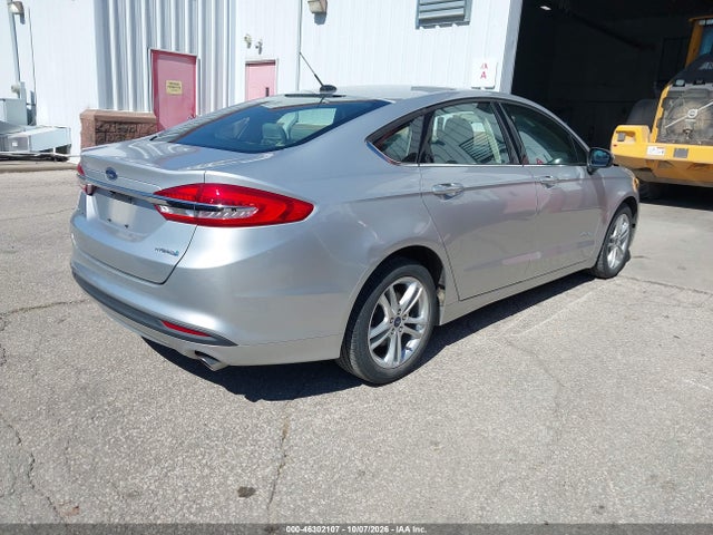 Продажа на аукционе авто 2018 Ford Fusion Hybrid S, vin: 3FA6P0UU1JR278884, номер лота: 46302107
