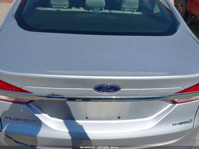 Продажа на аукционе авто 2018 Ford Fusion Hybrid S, vin: 3FA6P0UU1JR278884, номер лота: 46302107