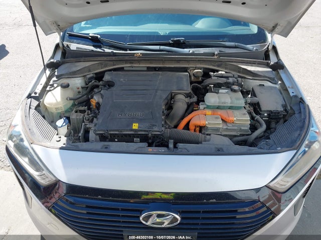 Продаж на аукціоні авто 2019 Hyundai Ioniq Hybrid Blue, vin: KMHC65LC1KU156408, номер лоту: 46302108