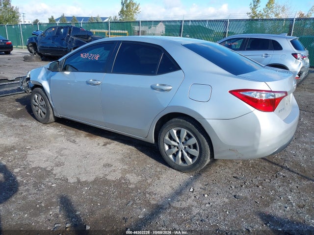 46302228 :رقم المزاد ، 2T1BURHE8GC686645 vin ، 2016 Toyota Corolla Le مزاد بيع
