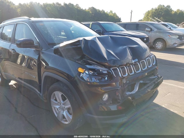 Aukcja sprzedaży 2022 Jeep Compass Latitude Fwd, vin: 3C4NJCBB9NT106587, numer aukcji: 46302300