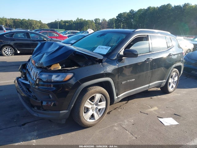 Aukcja sprzedaży 2022 Jeep Compass Latitude Fwd, vin: 3C4NJCBB9NT106587, numer aukcji: 46302300