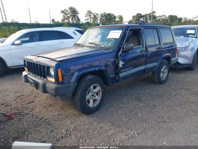 2000 Jeep Cherokee Sport მანქანა იყიდება აუქციონზე, vin: 1J4FF48S7YL262981, აუქციონის ნომერი: 46302369