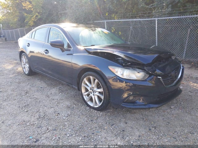 2015 Mazda Mazda6 I Touring მანქანა იყიდება აუქციონზე, vin: JM1GJ1T56F1215572, აუქციონის ნომერი: 46302387