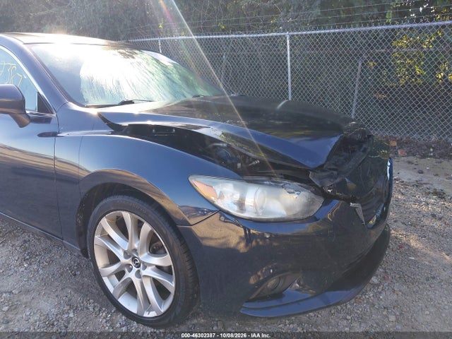 2015 Mazda Mazda6 I Touring მანქანა იყიდება აუქციონზე, vin: JM1GJ1T56F1215572, აუქციონის ნომერი: 46302387